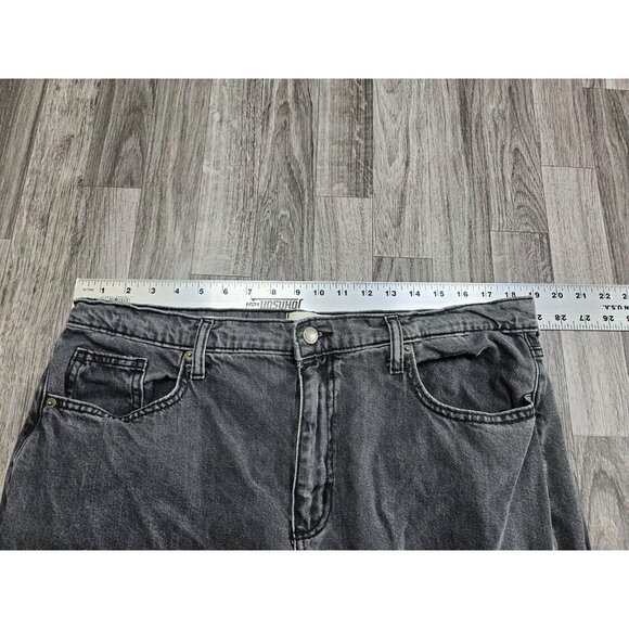 (3/$35) Universal Thread Jeans Womens 14/32R Gray Denim Boyfriend 100% Cotton - Picture 7 of 11